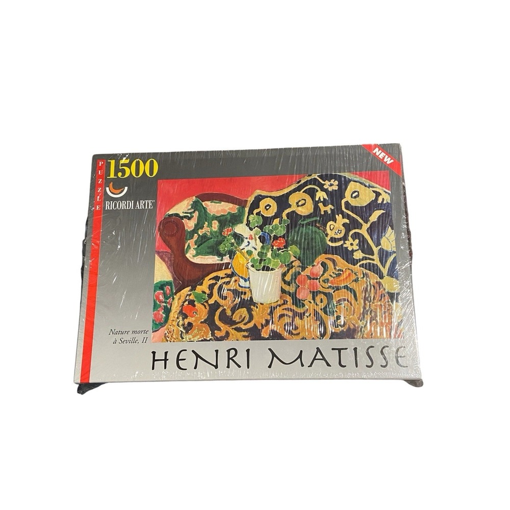 Ricordi Arte Henri Matisse Nature Morte a Seville II 1500 Pc Sealed 2004
